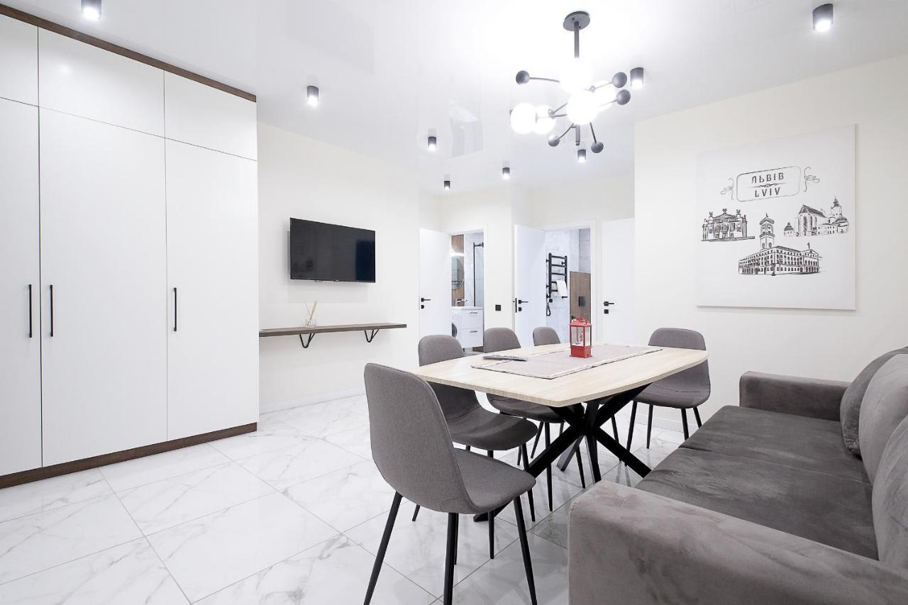 Apartamento Luxury Nest Lviv Center Exterior foto